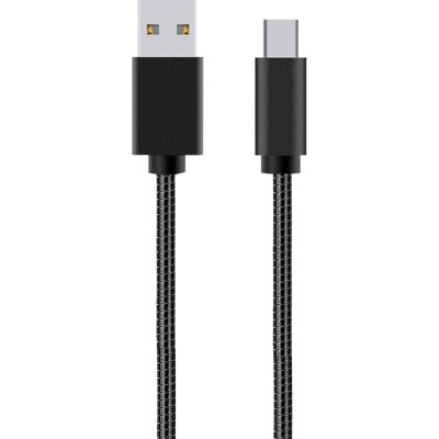 Дата кабель для Type-C More Choice USB 2.1A металл 1м