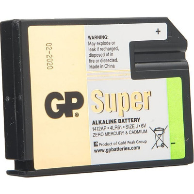 Алкалиновая батарейка GP super alkaline 1412AP-2CR1