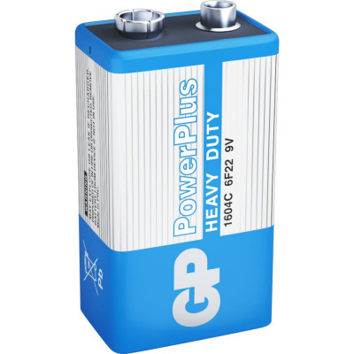 Солевая батарейка GP powerplus 1604CEBRA-2
