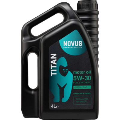 Моторное масло Новус NOVUS TITAN TIT201804