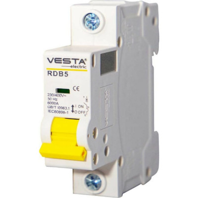 Автоматический выключатель Vesta Electric avt. vesta HLAV000109