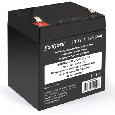 Аккумуляторная батарея ExeGate DT 1205 285964
