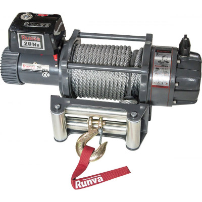 Влагозащищенная электрическая лебедка Runva EWB20000U24V