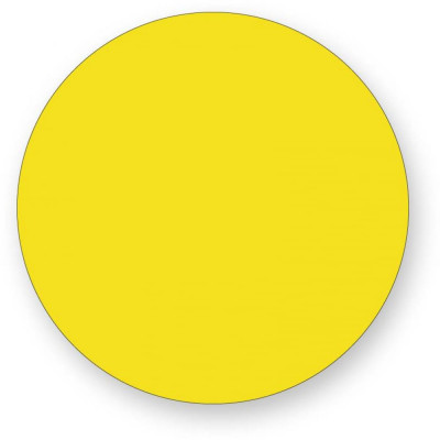 Знак безопасности Стандарт Знак Желтый круг на двери 00-00010687