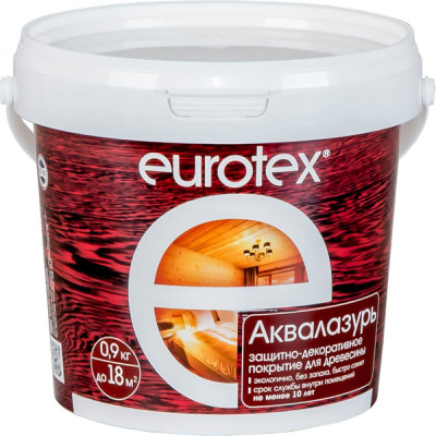 Защитно-декоративное покрытие для древесины Eurotex Eurotex 15636