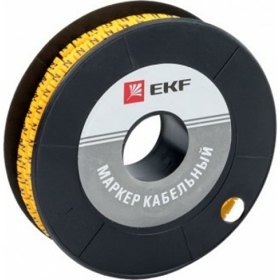 Кабельный маркер EKF ЕС-2 PROxima plc-KM-4-N