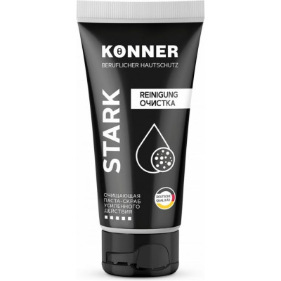 Паста-скраб для очистки кожи от особо устойчивых загрязнений KONNER STARK KN061