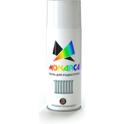 Аэрозольная эмаль для радиаторов MONARCA 79010