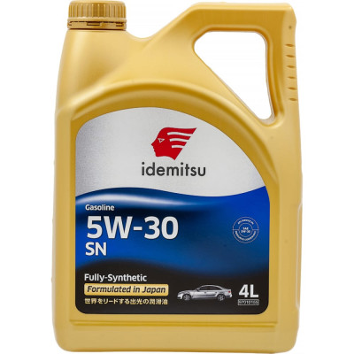 Моторное масло IDEMITSU FULLY-SYNTHETIC 5W-30, SN/GF-5, 30011328-746