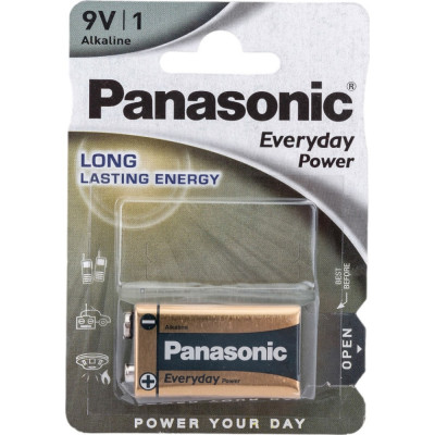 Элемент питания Panasonic 6LR61 Everyday Power 350