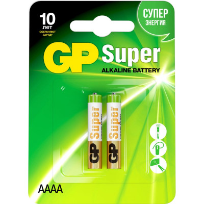 Алкалиновые батарейки GP super alkaline 25A-2CR2