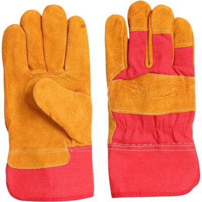Комбинированные спилковые перчатки INTERFIX 30157