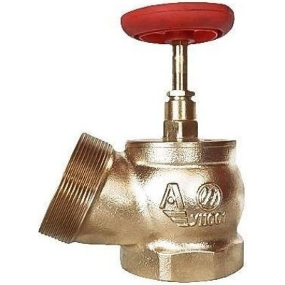 Пожарный латунный клапан Апогей КПЛ 50-1 125 110001