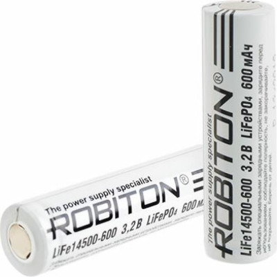 Аккумулятор Robiton LiFe14500-600 17110
