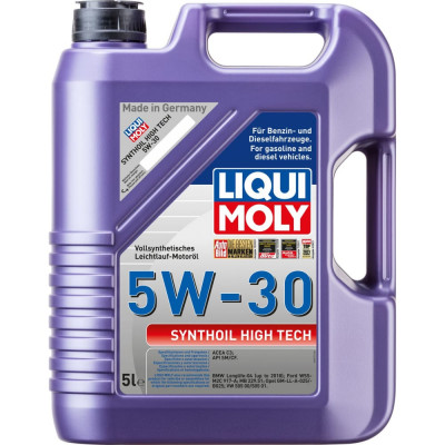 Синтетическое моторное масло LIQUI MOLY Synthoil High Tech 5W-30 CF/SM C3 20959