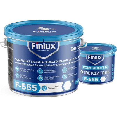 Полиуретановая эмаль Finlux F-555 4603783206285