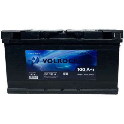 Аккумулятор VOLROCK 100L 4605961004508