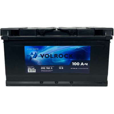 Аккумулятор VOLROCK 100L(R) 4605961004515