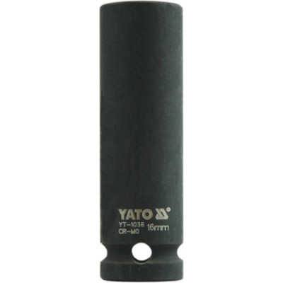 Удлиненная ударная шестигранная головка торцевая YATO YT-1036