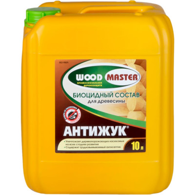 Биоцидный пропиточный состав для древесины WOODMASTER Антижук 625