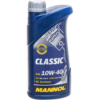 Полусинтетическое моторное масло MANNOL Classic 10w40 1100