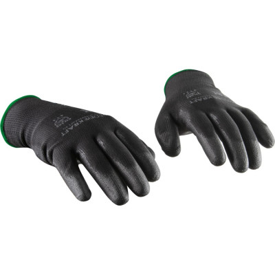 Защитные легкие бесшовные перчатки WIEDERKRAFT WDK-PU01B/M