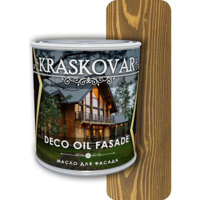 Масло для фасада Kraskovar Deco Oil Fasade 1225