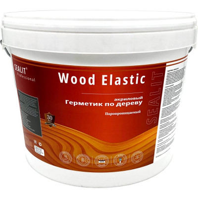 Акриловый герметик для дерева Sealit Wood Elastic 136141