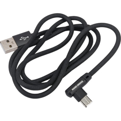 Дата кабель для Type-C More Choice USB 2.1A нейлон 1м