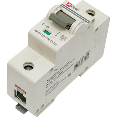 Автоматический выключатель EKF PROxima ВА 47-125 mcb47125-1-125C