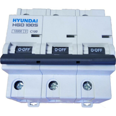 Автоматический выключатель Hyundai HGD100S 13.04.000975