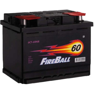 Аккумулятор FIRE BALL 6ст 60 NR 510 А CCA 560108020