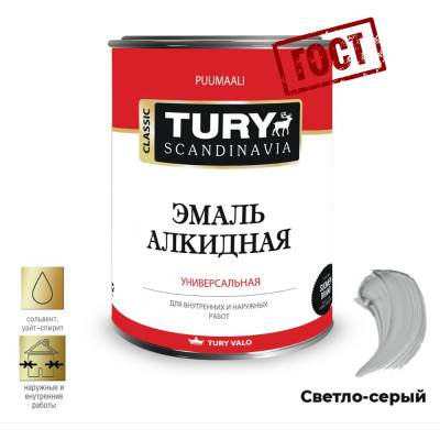 Алкидная эмаль TURY ПФ-115 2004860