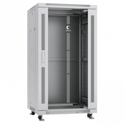 Напольный монтажный телекоммуникационный шкаф для оборудования Cabeus SH-05C-22U60/60