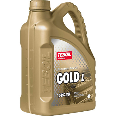 Моторное масло TEBOIL Gold L 5w-30, 4 л 3453935
