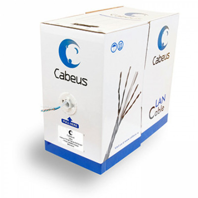 Многожильный кабель Cabeus FTP-4P-Cat.5e-PATCH-GY