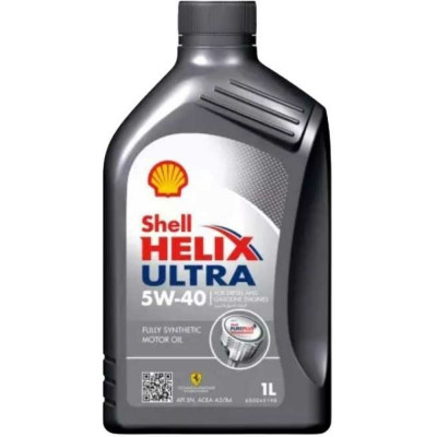Синтетическое моторное масло SHELL Helix Ultra 5W-40 550052677