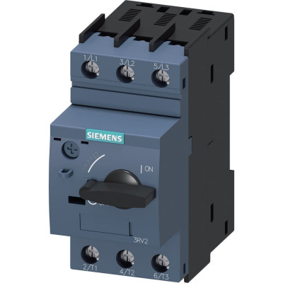 Автоматический выключатель для защиты электродвигателя Siemens 3RV20111AA10