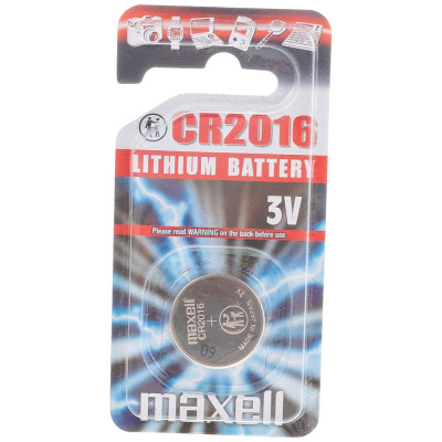 Литиевая батарейка Maxell CR2016 10239100