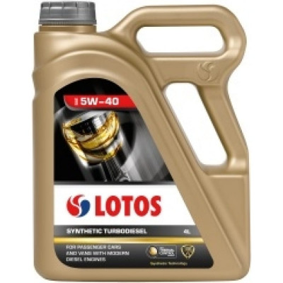 Моторное масло lotos SYNTHETIC TURBODIESEL SAE 5W40 WF-K504E30-0H1