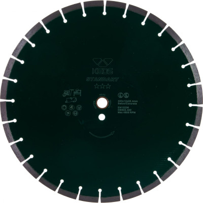Алмазный диск по бетону для резчиков KEOS Standart DBS02.400
