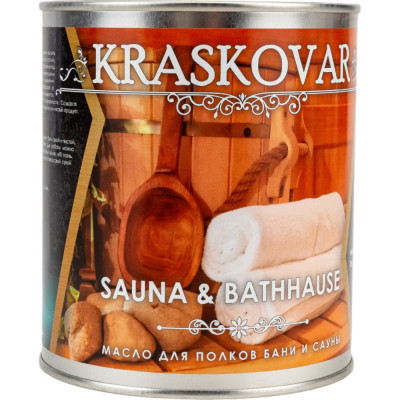 Масло для полков бани и сауны Kraskovar Sauna & Bathhause 1365