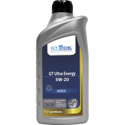 Масло GT OIL Ultra Energy SAE 5W-20 API SN/GF-5 8809059407271