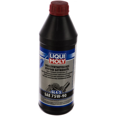 Синтетическое трансмиссионное масло LIQUI MOLY Vollsynth.Hypoid-Getrieb. 75W-90 GL-4/GL-5/MT-1 1024