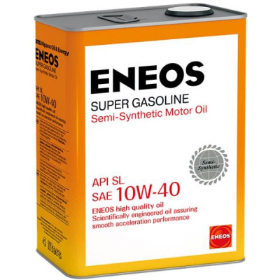 Полусинтетическое моторное масло ENEOS 4л oil1357