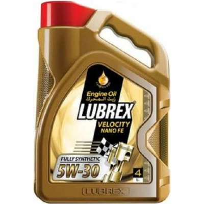 Синтетическое моторное масло LUBREX VELOCITY NANO FE 5W-30 124536