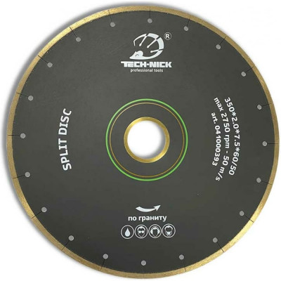Сплошной алмазный диск по граниту TECH-NICK SPLIT DISC 041000393