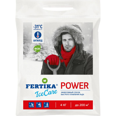 Противогололедный реагент Fertika ICECARE POWER Ф03551