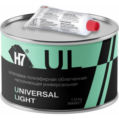 Полиэфирная облегченная наполняющая универсальная шпатлевка H7 Universal Light 956921