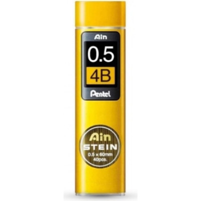 Грифели для карандашей автоматических Pentel Ain Stein C275-4BO 674355